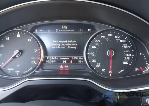 2017 Audi Q7 2.0T Premium из США, поврежденный, VIN WA1AHAF74HD038756